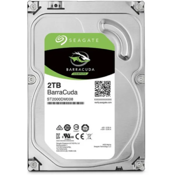 Seagate BarraCuda 2TB HDD — DISOFI